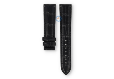 Certina Uhrenarmband - 20/18mm - schwarzes Leder