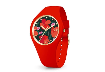 Ice Watch ICE -Flower-Red-Medium Uhrenarmband IW017577