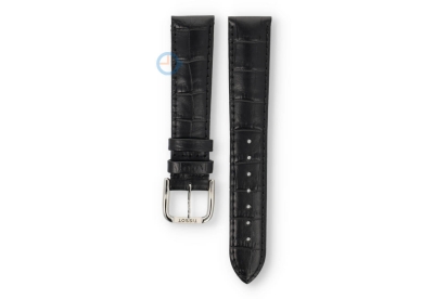 Tissot Official 18mm Uhrenarmband - schwarz Leder