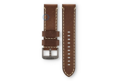 Tissot Official 22mm Uhrenarmband - dunkelbraun Leder