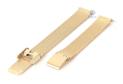 Cluse Uhrenarmband La Vedette Mailänder Gold CLS503