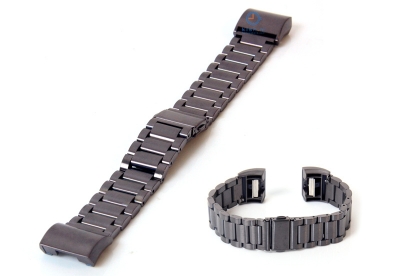 Fitbit Charge 2 Uhrenarmband Edelstahl Gunmetal