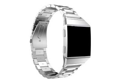 Silber Fitbit Ionic Uhrenarmband (Edelstahl)