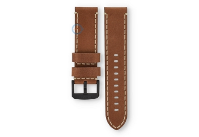 Tissot Official 22mm Uhrenarmband - cognacbraun Leder