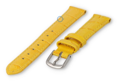 Damundgröße Lederband - 14mm - Gelb