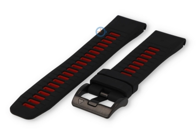 Garmin Descent G1 Armband - schwarz/rot