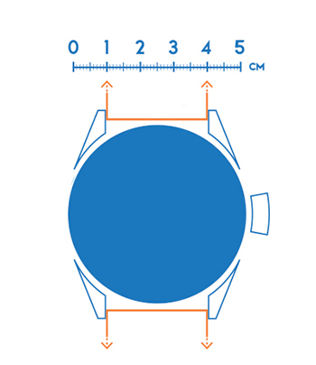 4 Stück 22mm Eichmüller Premium Edelstahl Federstege 1,5mm Ø für Uhren Armbänder 